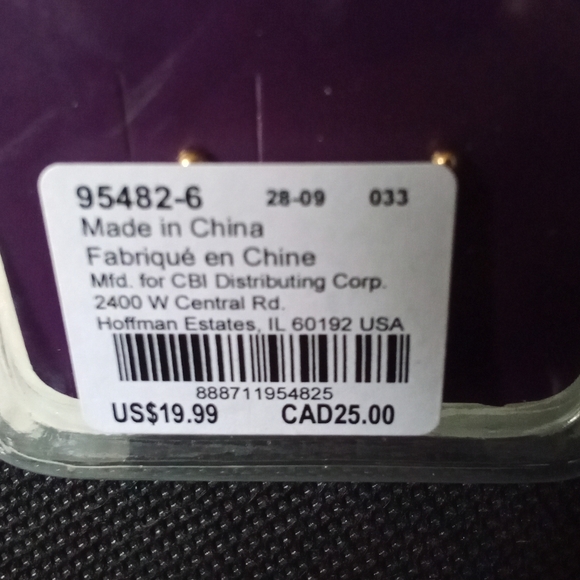 Clare's Flat Back Titanium Gold Lip Studs CLuxe Lip Piercing Jewelry - Picture 8 of 10